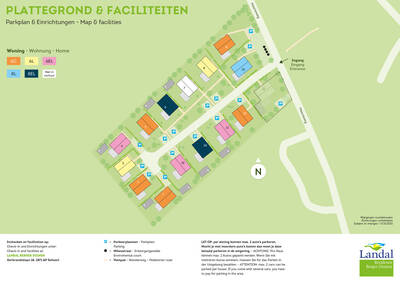 Plattegrond Landal Residence Berger Duinen