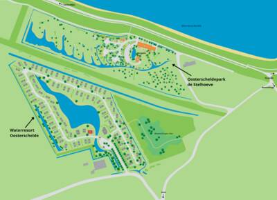 Plattegrond Oosterscheldepark De Stelhoeve