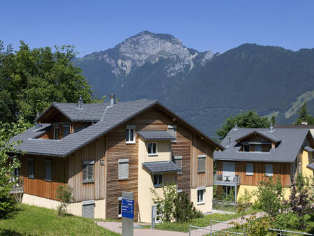 Appartementencomplexen in de bergen van Zwitserland op Landal Alpen Resort Vierwaldstättersee